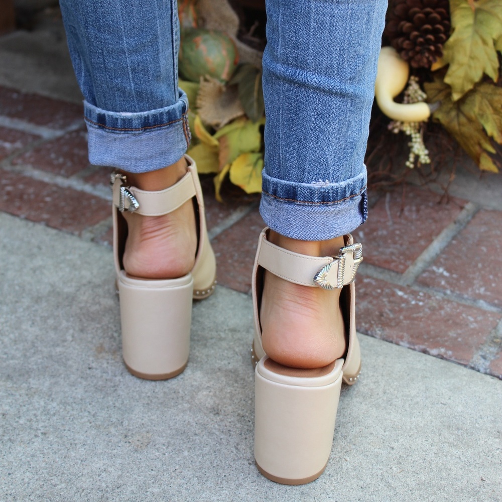 🚨LAST CHANCE//The Layla// Stone buckle Mule - Picture 6 of 7